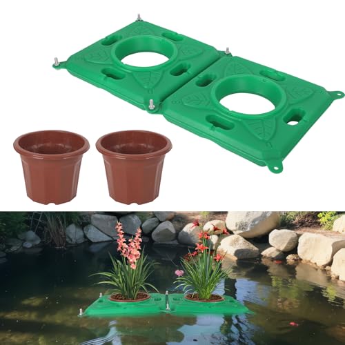 WMYYLX Floating Garden Platform, Floating Pond Planters... - Jardin & Extérieur en promo à 15.99€