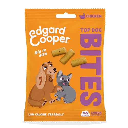 Edgard Cooper Hundeleckerli, Top Dog Bites Huhn, 50g x 1... - Animalerie Amazon Allemagne à 2.09€