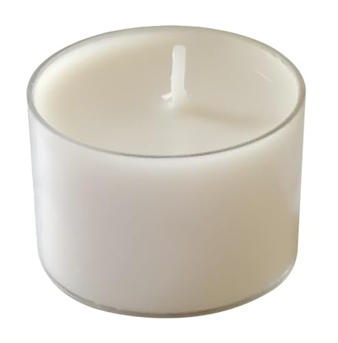 Juego de 24 velas con copa transparente – Cera vegetal... - Toys & Games Amazon Spain à 8.54€