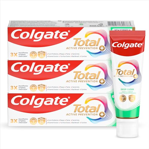 Colgate Total Active Prevention + Deep Clean Toothpaste... - Beauté & Parfums Amazon Royaume-Uni à 8.25€