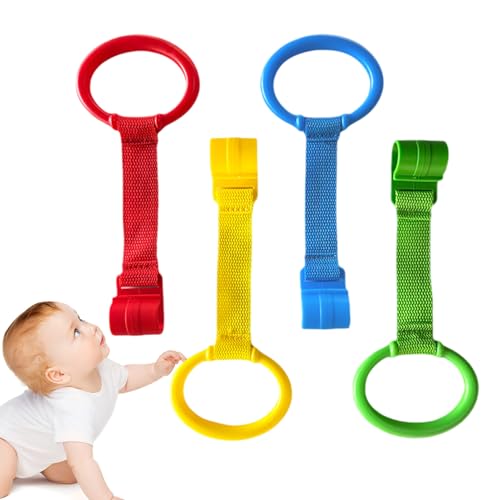 Baby Laufgitter Ring - 4 Stück Babybett Stand Up Ringe |... - Bébé & Puériculture en promo à 5.76€
