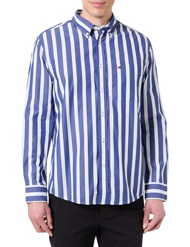 Tommy Hilfiger Camisa Flex Poplin Bold Stripe MW0MW41715... - Amazon Espagne à 38.87€