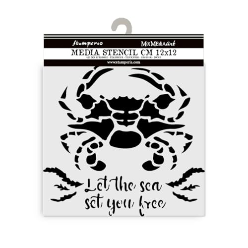 Stamperia - Thick Stencils for Scrapbooks, Albums, Cards... - Maison & Cuisine Amazon Allemagne à 3.19€