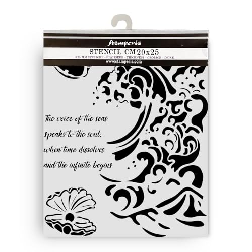 Stamperia - Thick Stencils for Scrapbooks, Albums, Cards... - Bon plan à 3.12€