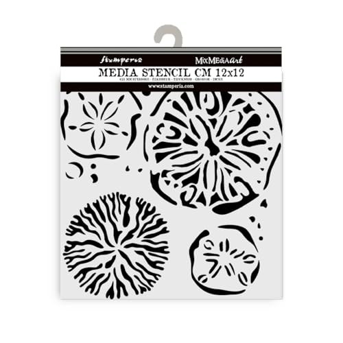 Stamperia - Thick Stencils for Scrapbooks, Albums, Cards... - Auto & Motorcycle Amazon Italy à 3.43€