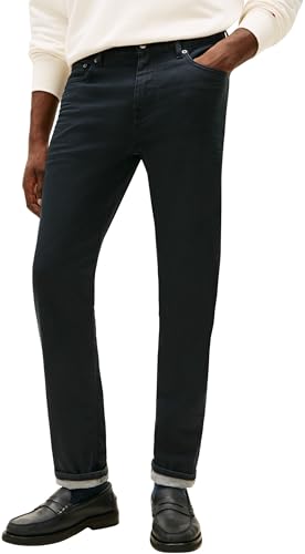 Tommy Hilfiger Hombres Straight Denton STR Brent Black... - Amazon Espagne à 52.43€