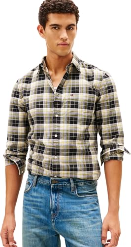 Tommy Hilfiger Oxford Heritage MW0MW41678 - Camisa a... - Amazon Espagne à 31.02€
