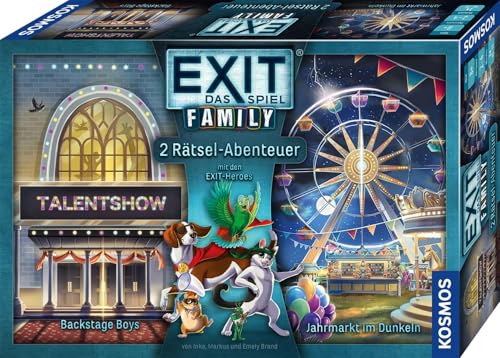 Kosmos 685379 EXIT® – Le Jeu Family, Deux Aventures énigmes... - Jouets & Jeux Amazon France à 16.60€