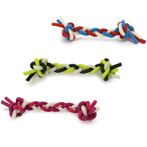 Ancol Play Time For Dogs Glow In The Dark Knot PACK OF 3... - Jouets & Jeux Amazon Royaume-Uni à 8.31€