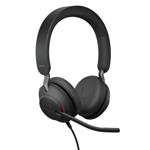 Jabra Evolve2 40 SE Wired Noise-Cancelling Stereo Headset... - High-Tech & Électronique Amazon Royaume-Uni à 87.51€