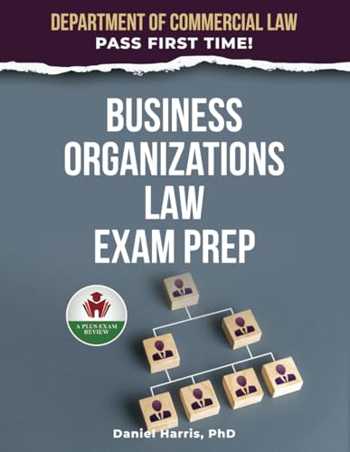 BUSINESS ORGANIZATIONS LAW EXAM PREP - Amazon Royaume-Uni à 14.62€