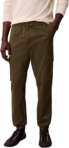 Calvin Klein LV04RD608G - Pantalón Cargo de algodón... - Home & Kitchen Amazon Spain à 36.88€