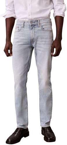 Calvin Klein Slim Jean Lv04Re778G Jeans, Blue (Spotlight)... - Bon plan à 41.43€