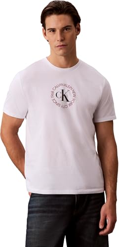 Calvin Klein SS 30S Whsl CK Word Circle Graph Lv14Re816G... - Amazon Espagne à 12.73€