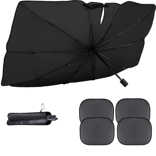 Quzyllic Pare-soleil avant de voiture, 140 x 80 cm... - Deal du jour à 6.65€