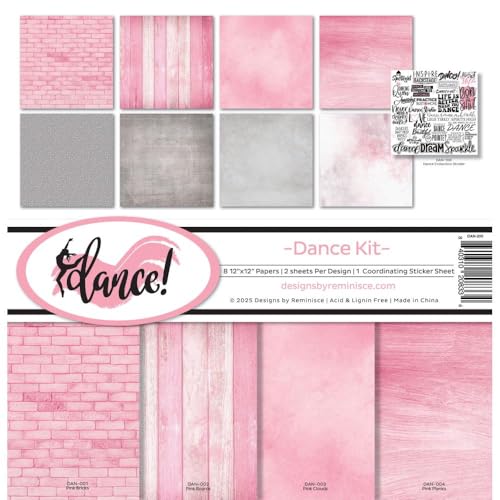 Reminisce Kit de colección de álbumes de recortes Dance! - Loisirs Créatifs en promo à 23.26€