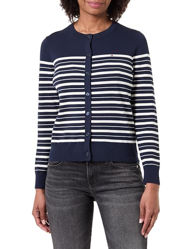 Tommy Hilfiger CO Jersey Fine GG C-NK LS Cardi WW0WW42370... - Auto & Moto en promo à 39.26€