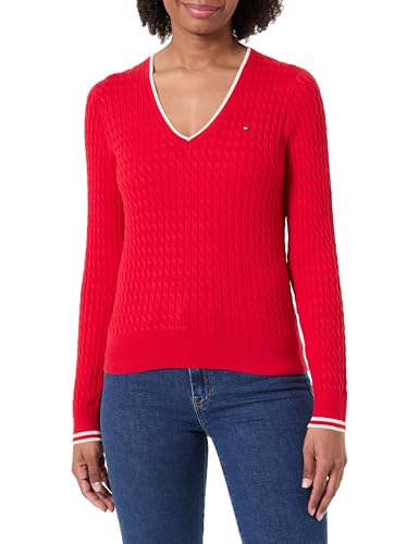 Tommy Hilfiger Co Cable Fine GG V-Nk LS Swt Ww0Ww44987... - High-Tech & Électronique en promo à 64.00€