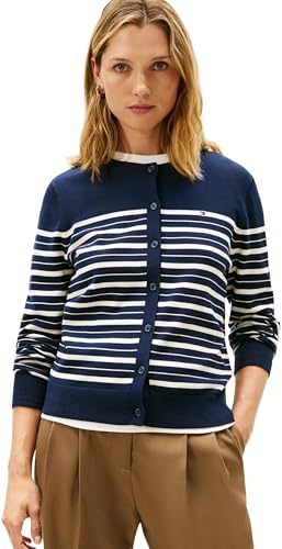 Tommy Hilfiger CO Jersey Fine GG C-NK LS Cardi WW0WW42370... - Auto & Moto Amazon Espagne à 69.20€