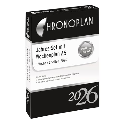 Chronoplan 50206 - Inserto per calendario 2026 (set annuale... - Nouvelle promo Amazon à 33.98€