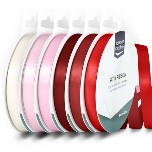 Vaessen Creative Satin Ribbon 0.35" x 32.8 ft (9 mm x 10 m)... - Amazon Royaume-Uni à 4.92€