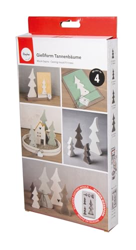 Rayher Moule SAPINS en Silicone, 1 PCE, 4 Formes... - High-Tech & Électronique en promo à 5.80€