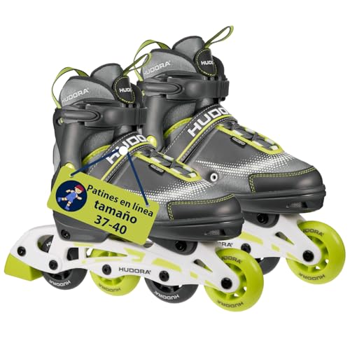 HUDORA Patines de Ruedas Leon Lime - Patines para... - Toys & Games Amazon Spain à 38.96€