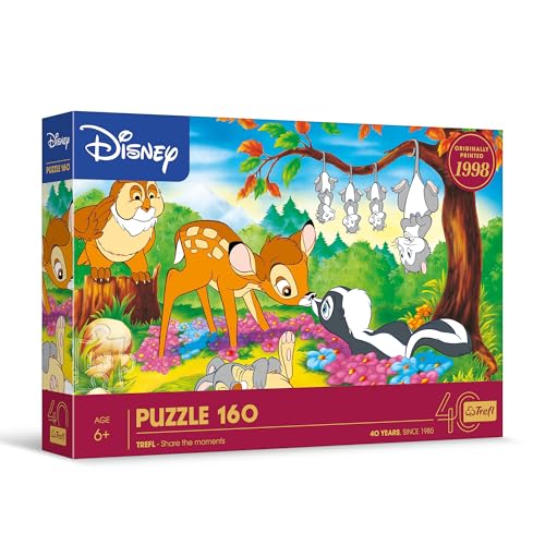 Trefl - Disney, Bambi e gli Amici del Bosco - Puzzle 160... - Jouets & Jeux en promo à 2.97€