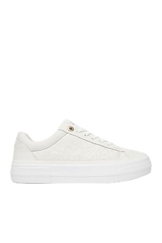 Tommy Hilfiger Tenis de Plataforma TH Acolchados para... - Amazon Espagne à 24.98€