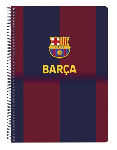 safta FC BARCELONA 1ST KIT 25/26 - Quaderno, Quaderno da 80... - Jouets & Jeux en promo à 6.62€