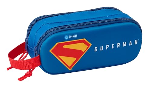 Safta Superman 3D - Portatodo Doble 3D, Estuche Infantil... - Jouets & Jeux Amazon Espagne à 3.45€