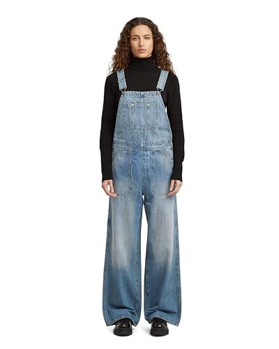 G-STAR Carpenter Dungaree wmn, Color Blue, Size: L - Mode & Vêtements Amazon Espagne à 31.92€