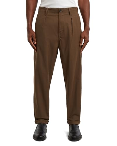 G-Star Pleated Chino Relaxed Tapered, Multicolore (Desert... - Nouvelle promo Amazon à 49.99€