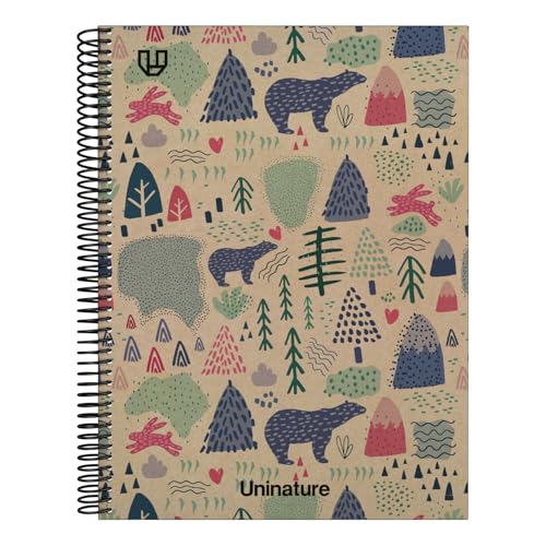 Unipapel - Cahier recyclé A4, couverture rigide, quadrillé... - Bricolage & Outils Amazon France à 9.26€