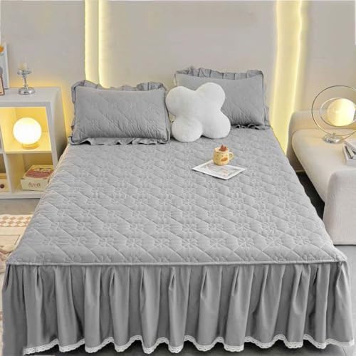 VAYEODEYU Ensemble de Couvre-Lits, Couvre-lit à Volants... - Maison & Cuisine Amazon France à 18.00€