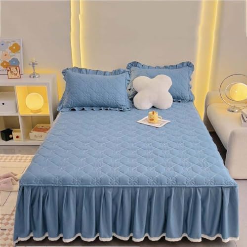 VAYEODEYU Ensemble de Couvre-Lits, Couvre-lit à Volants... - Maison & Cuisine Amazon France à 25.00€