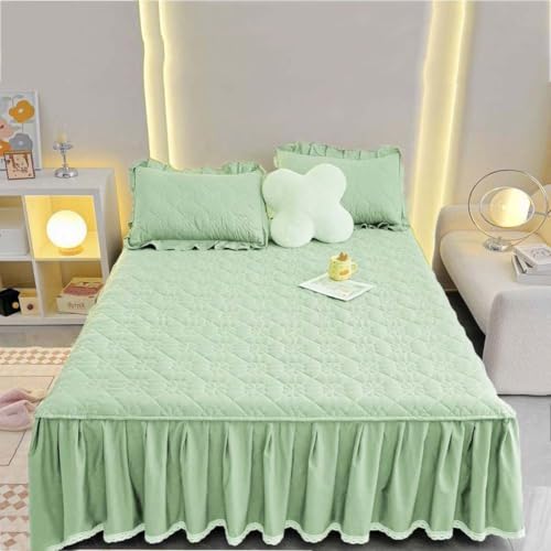 VAYEODEYU Ensemble de Couvre-Lits, Couvre-lit à Volants... - Maison & Cuisine Amazon France à 25.00€