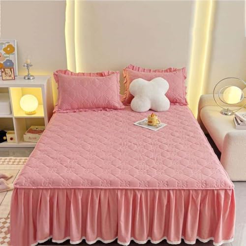 VAYEODEYU Ensemble de Couvre-Lits, Couvre-lit à Volants... - Maison & Cuisine Amazon France à 18.00€