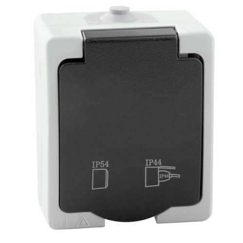 Superficie – Presa di base con protezione IP54, ideale per... - Amazon Italie à 6.54€