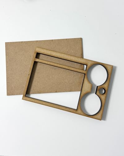 Polkadoodles Rectangular Ink pad and Brush Holder - MDF DIY... - Bricolage & Outils Amazon Royaume-Uni à 2.66€