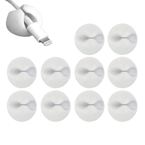 Paquete de 10 clips para cables, mini soporte adhesivo para... - Fournitures Bureau Amazon Espagne à 1.99€
