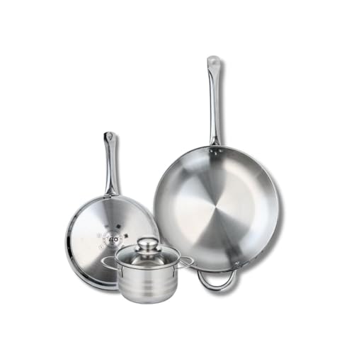 ELO 9878450 Kochgeschirr-Set, 3-teilig, 2 Bratpfannen 24... - Maison & Cuisine Amazon Allemagne à 49.31€