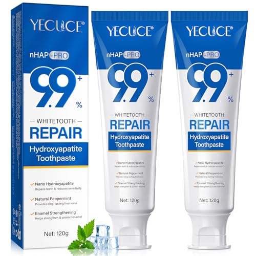 Hydroxyapatite Toothpaste for Enamel Protection 2PC... - High-Tech & Électronique Amazon Royaume-Uni à 5.49€