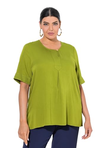 Ulla Popken Blusa Tipo Camiseta, Aplique de Pespunte, Forma... - Amazon Espagne à 12.76€