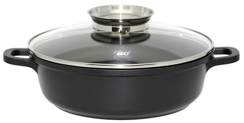 ELO Servierpfanne rund 32 cm Aluguss mit Glasdeckel –... - Maison & Cuisine Amazon Allemagne à 38.67€