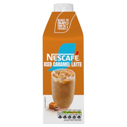 NESCAFÉ Iced Coffee Caramel Flavour Latte 750ml - High-Tech & Électronique Amazon Royaume-Uni à 1.50€