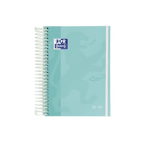 Oxford Touch, Agenda 2025 2026, Día por Página, Tapa... - Fournitures Bureau Amazon Espagne à 4.70€