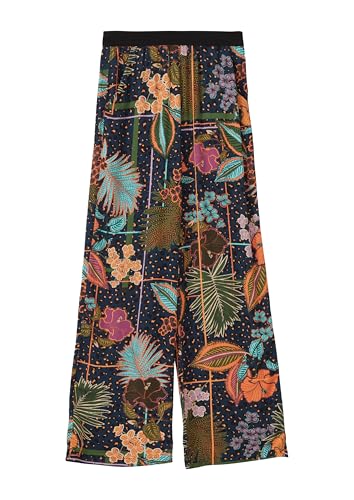 Satinierte Hose im Loose Fit mit Elastikbund und... - Jardin & Extérieur Amazon Allemagne à 17.94€