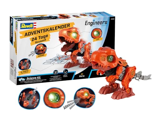 Calendrier de l'Avent Engineers « Electric T.Rex » - Jouets & Jeux Amazon France à 15.29€