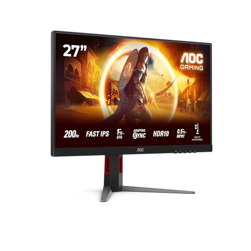 AOC Gaming Monitor 27G4HA 27 pollici, 1920x1080, FHD... - High-Tech & Électronique Amazon Italie à 146.00€